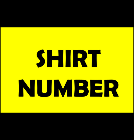 Shirt Number (Printed)